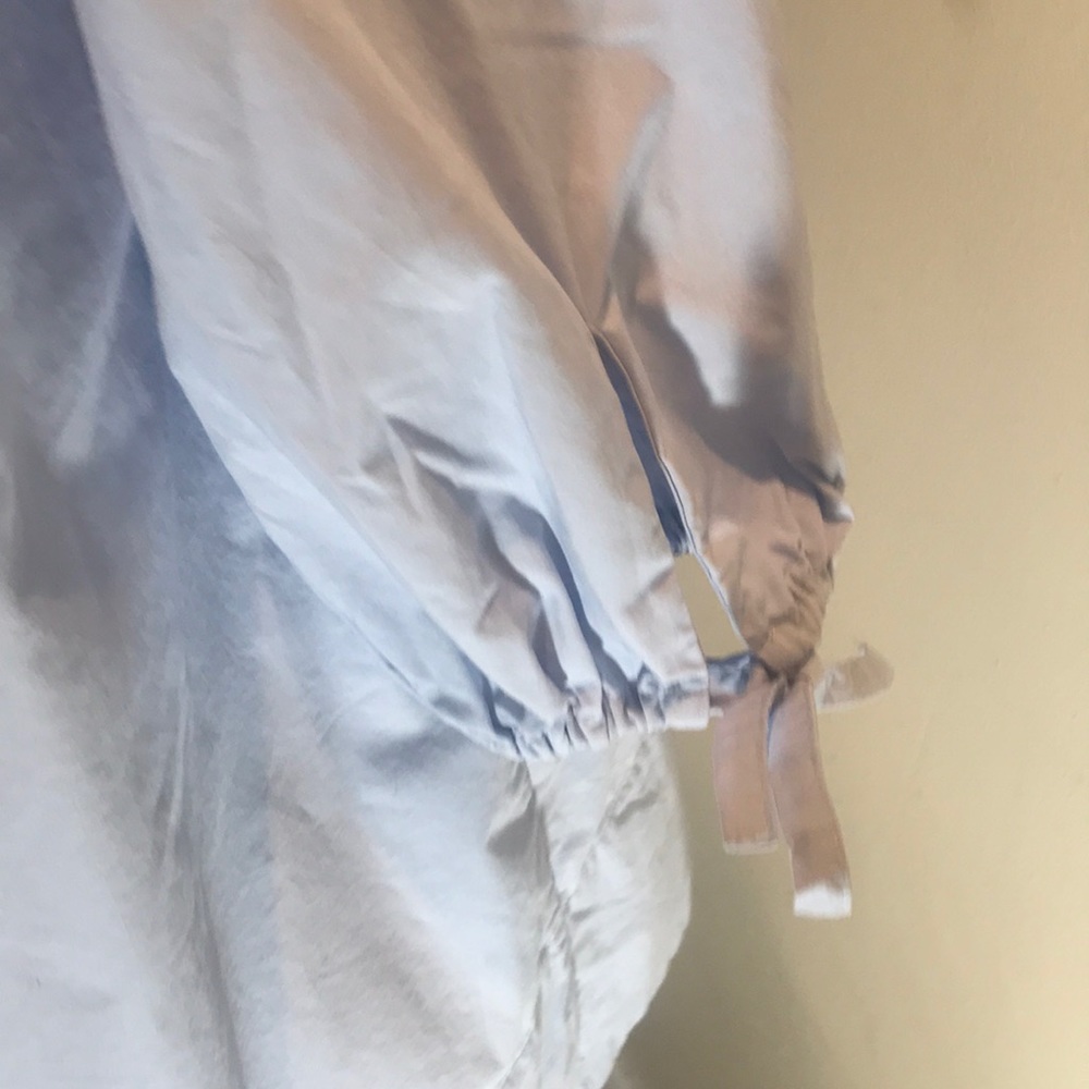 “WILFRED” LESSINE Blue Smock Dress . - Picture 10 of 16